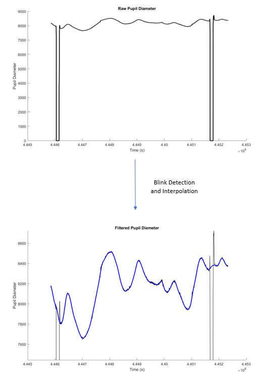 Pupil measurements